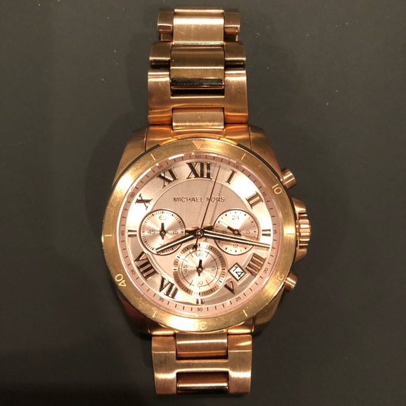 Michael Kors Rose Gold Watch main image 4